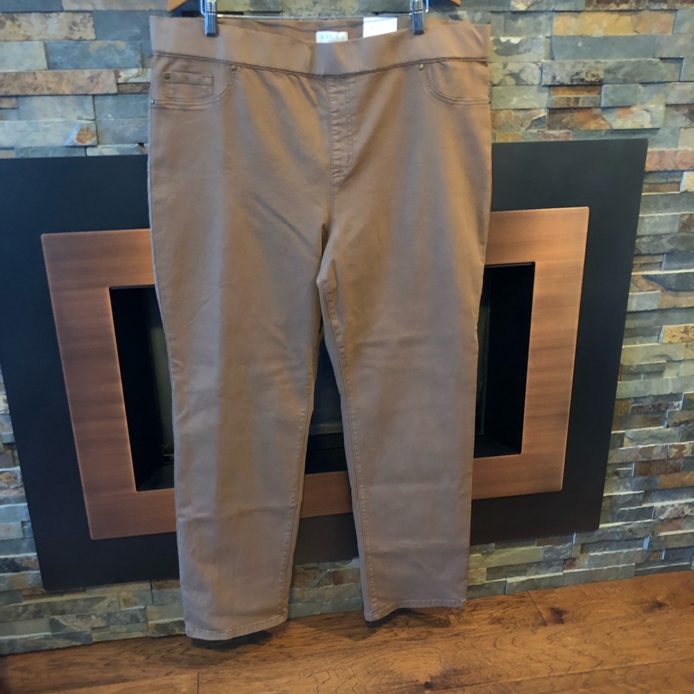 NWT Laura Plus Brown Casual Pants